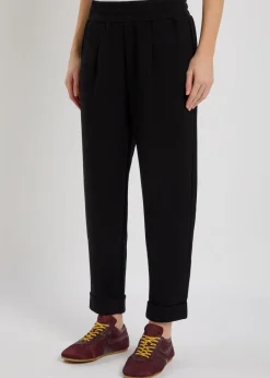 The Rolled stretch-jersey sweatpants