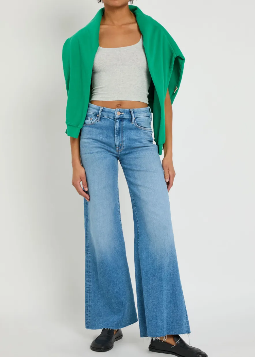 The Roller Fray wide-leg jeans
