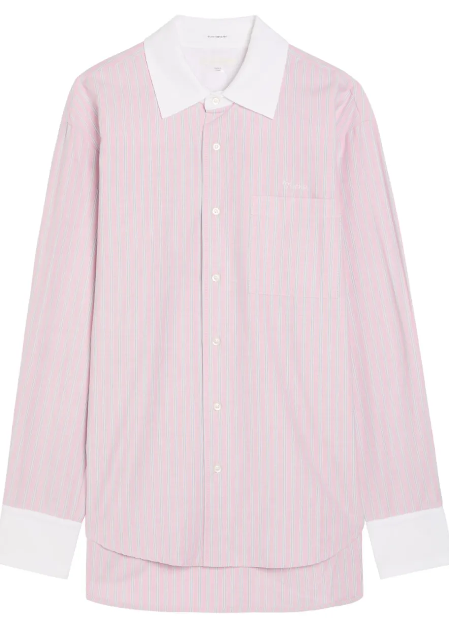 The Room Frenchie striped cotton shirt