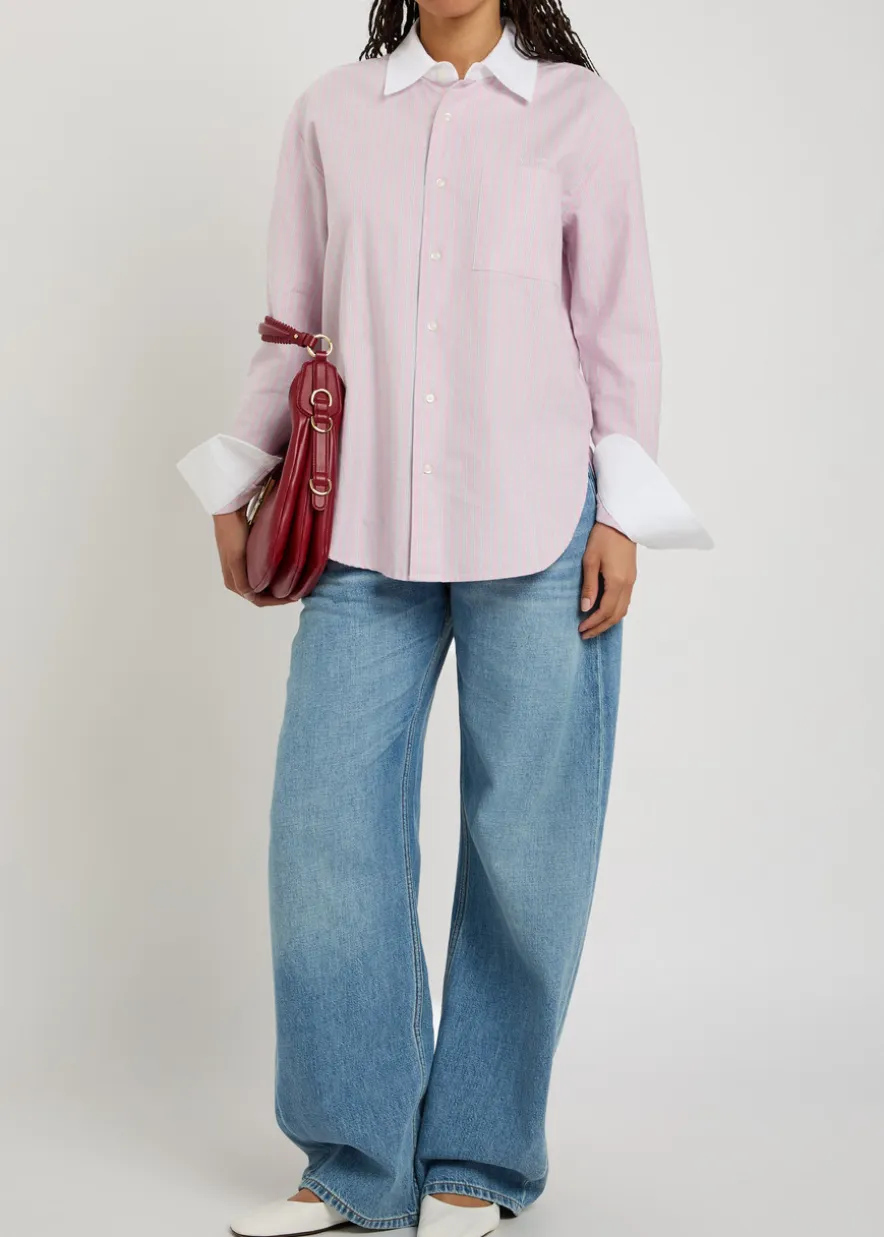 The Room Frenchie striped cotton shirt