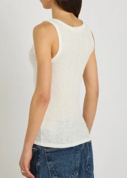 The Runner Up ribbed cotton tank