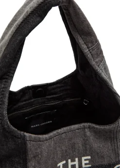 The Sack patchwork denim shoulder bag