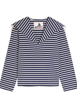 The Seaman striped cotton top