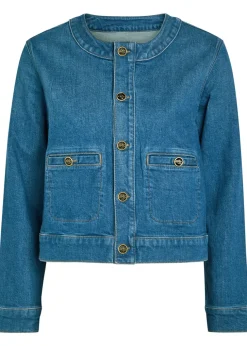 The Stashed Picky stretch-denim jacket