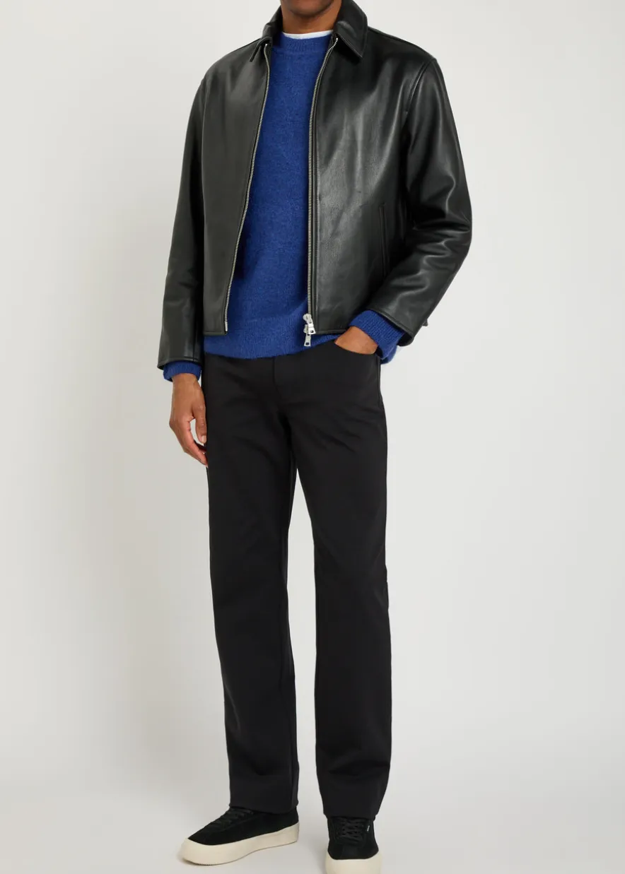 The Straight jersey trousers
