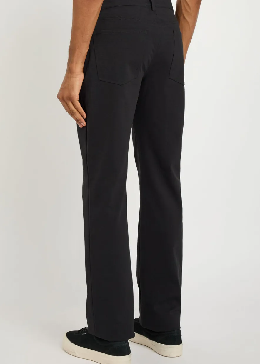 The Straight jersey trousers