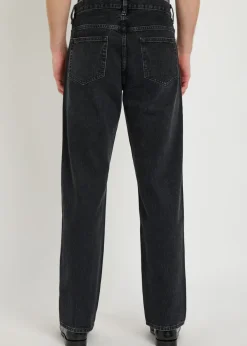 The Straight-leg denim jeans