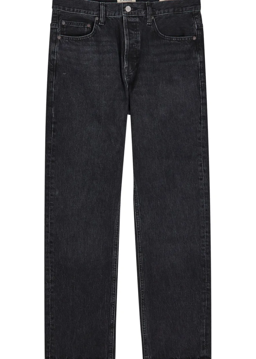 The Straight-leg denim jeans