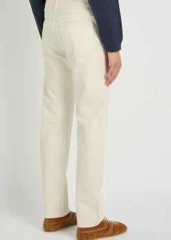 The Straight-leg denim jeans