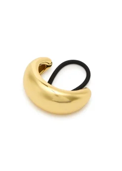 The Thea 18kt gold-plated hair tie
