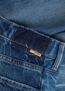 The Tux Sidestepper Sneak Fray wide-leg jeans