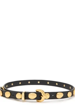 The Vaal studded leather belt