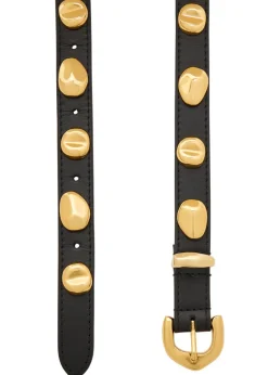 The Vaal studded leather belt