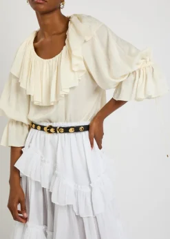 The Vaal studded leather belt