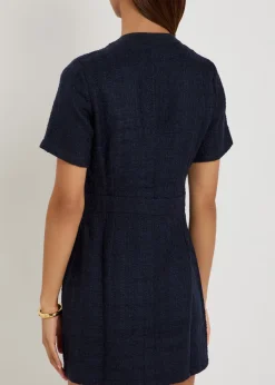 The Vera tailored bouclé mini dress