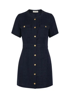 The Vera tailored bouclé mini dress