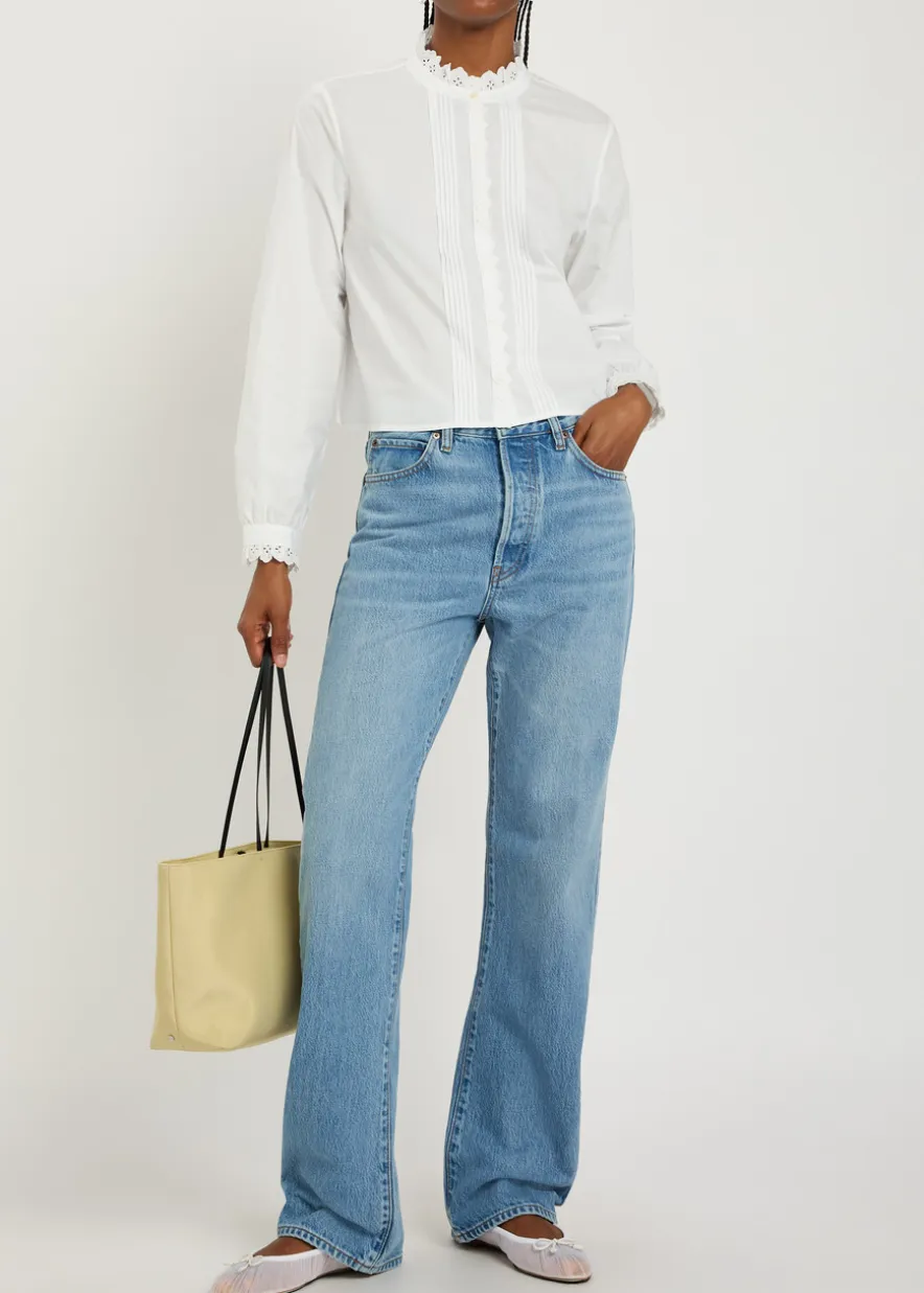 The Vertical straight-leg jeans