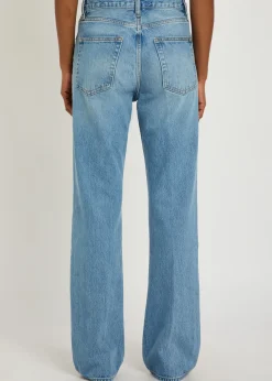 The Vertical straight-leg jeans