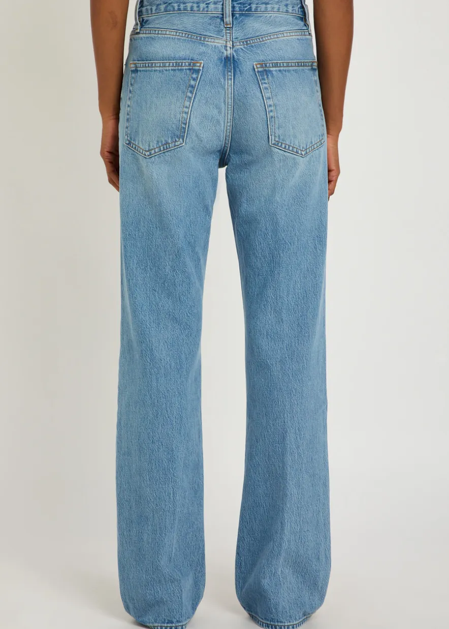 The Vertical straight-leg jeans
