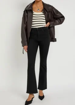 The Weekender flared-leg jeans