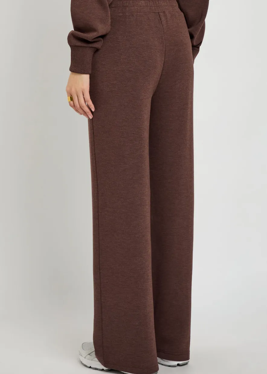The Wide Leg 30 pintuck jersey sweatpants