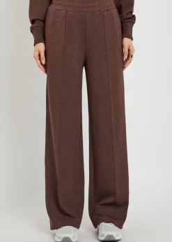 The Wide Leg 30 pintuck jersey sweatpants
