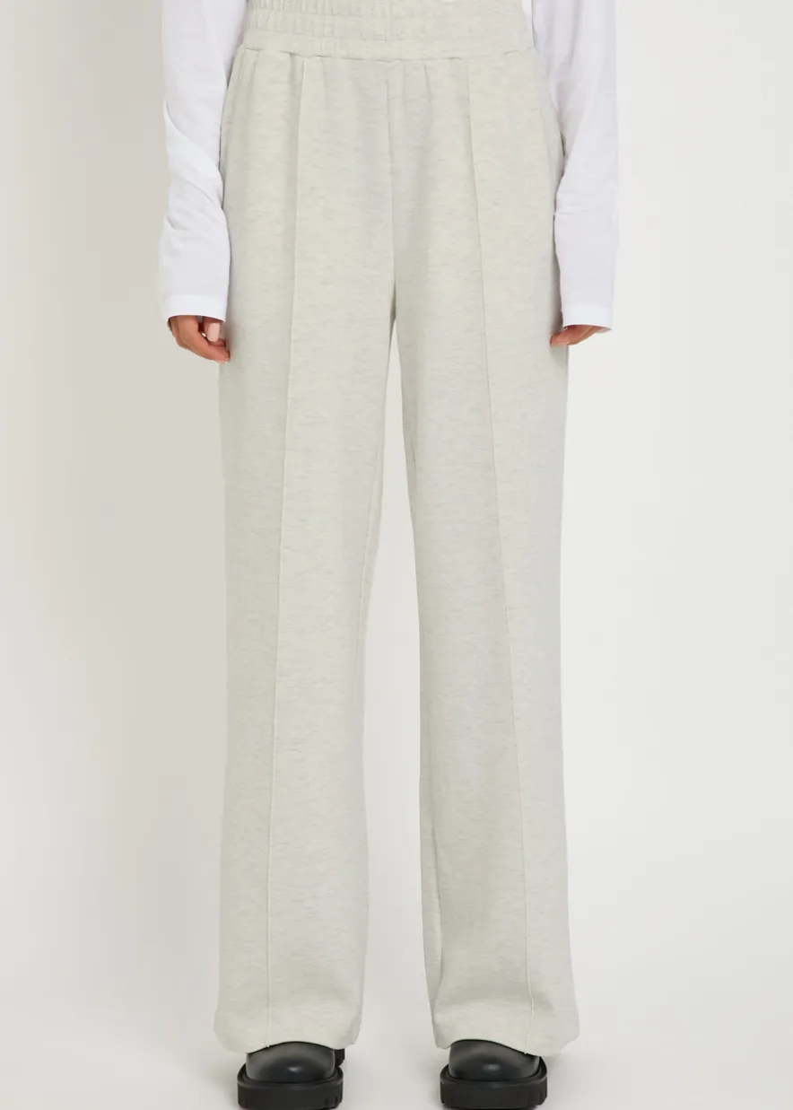 The Wide Leg 30 pintuck jersey sweatpants