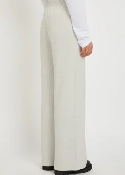 The Wide Leg 30 pintuck jersey sweatpants