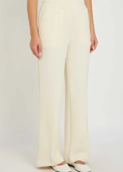 The Wide Leg 30 pintuck jersey sweatpants