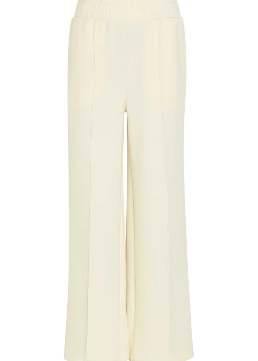 The Wide Leg 30 pintuck jersey sweatpants
