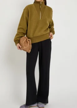 The Wide Leg 30 stretch-jersey sweatpants