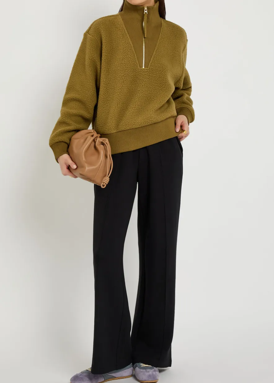 The Wide Leg 30 stretch-jersey sweatpants