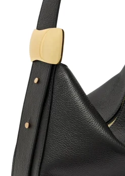 The Zambia grained leather shoulder bag