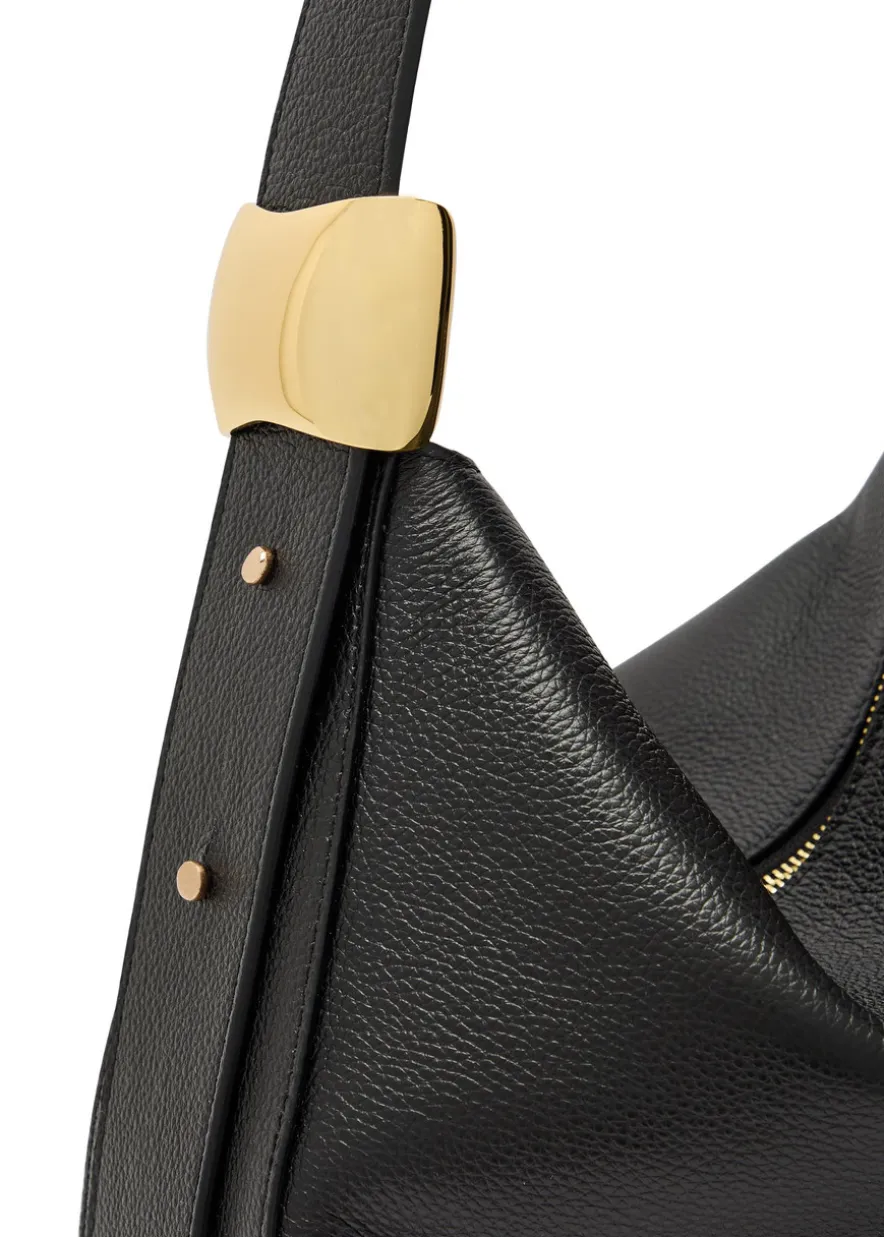 The Zambia grained leather shoulder bag