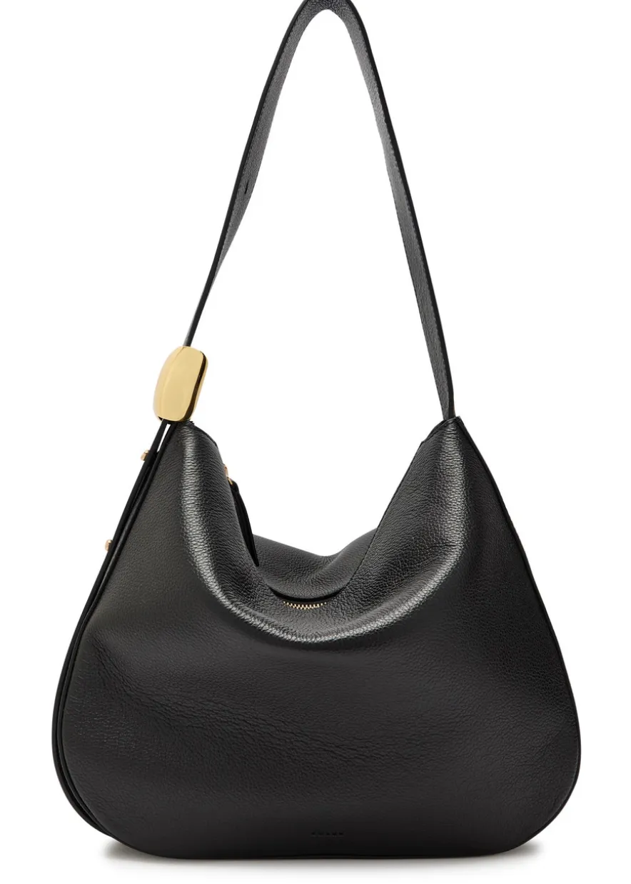 The Zambia grained leather shoulder bag