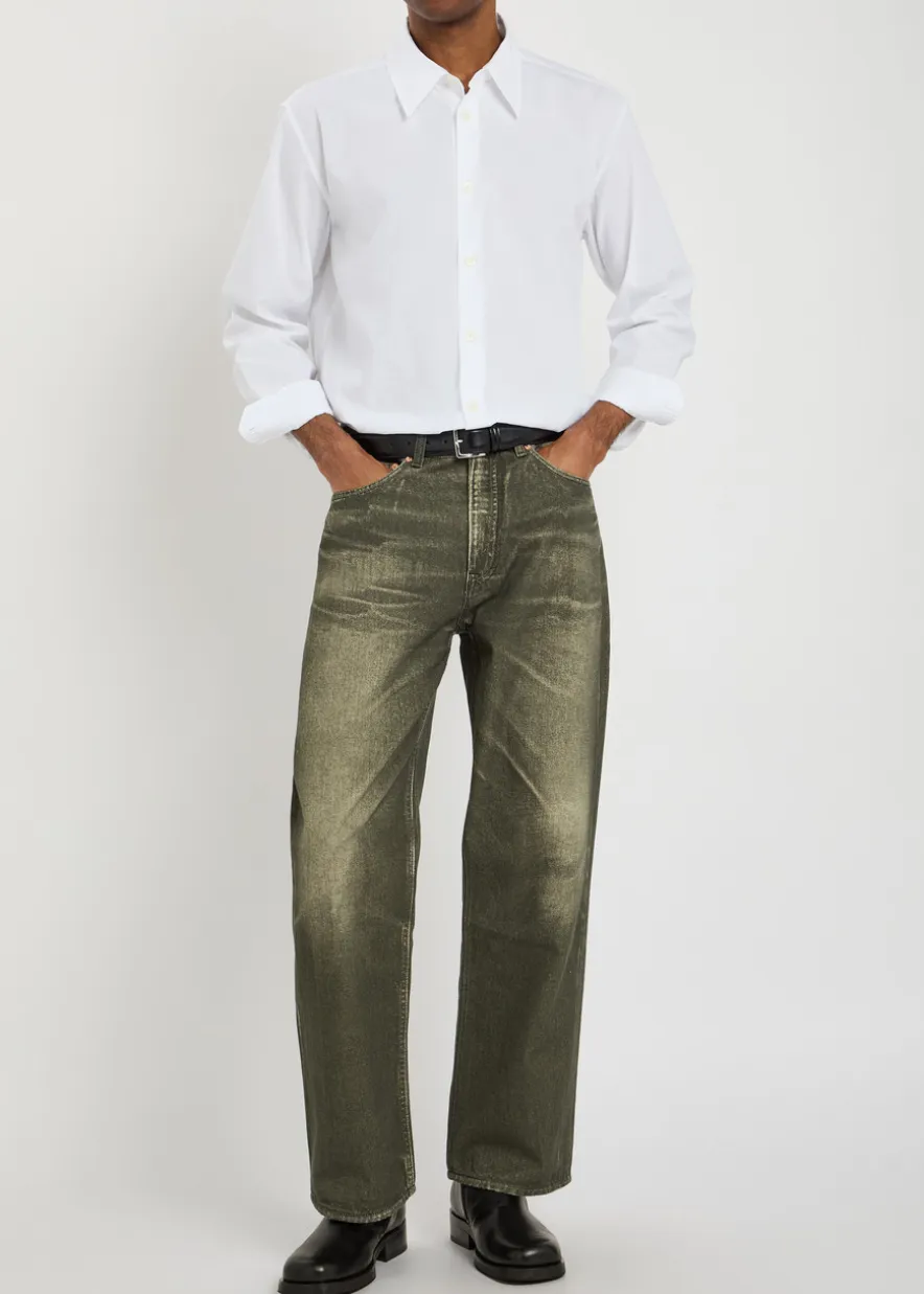 Third Cut straight-leg denim jeans