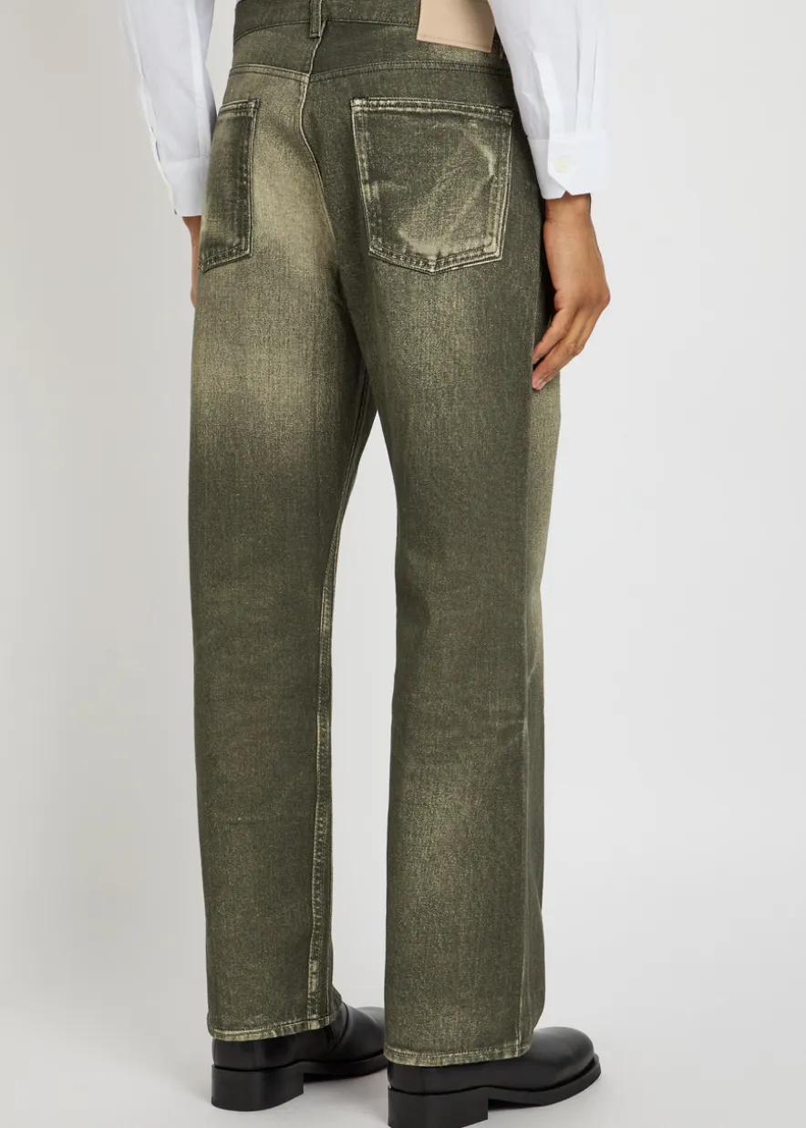 Third Cut straight-leg denim jeans