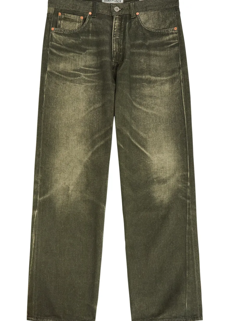 Third Cut straight-leg denim jeans