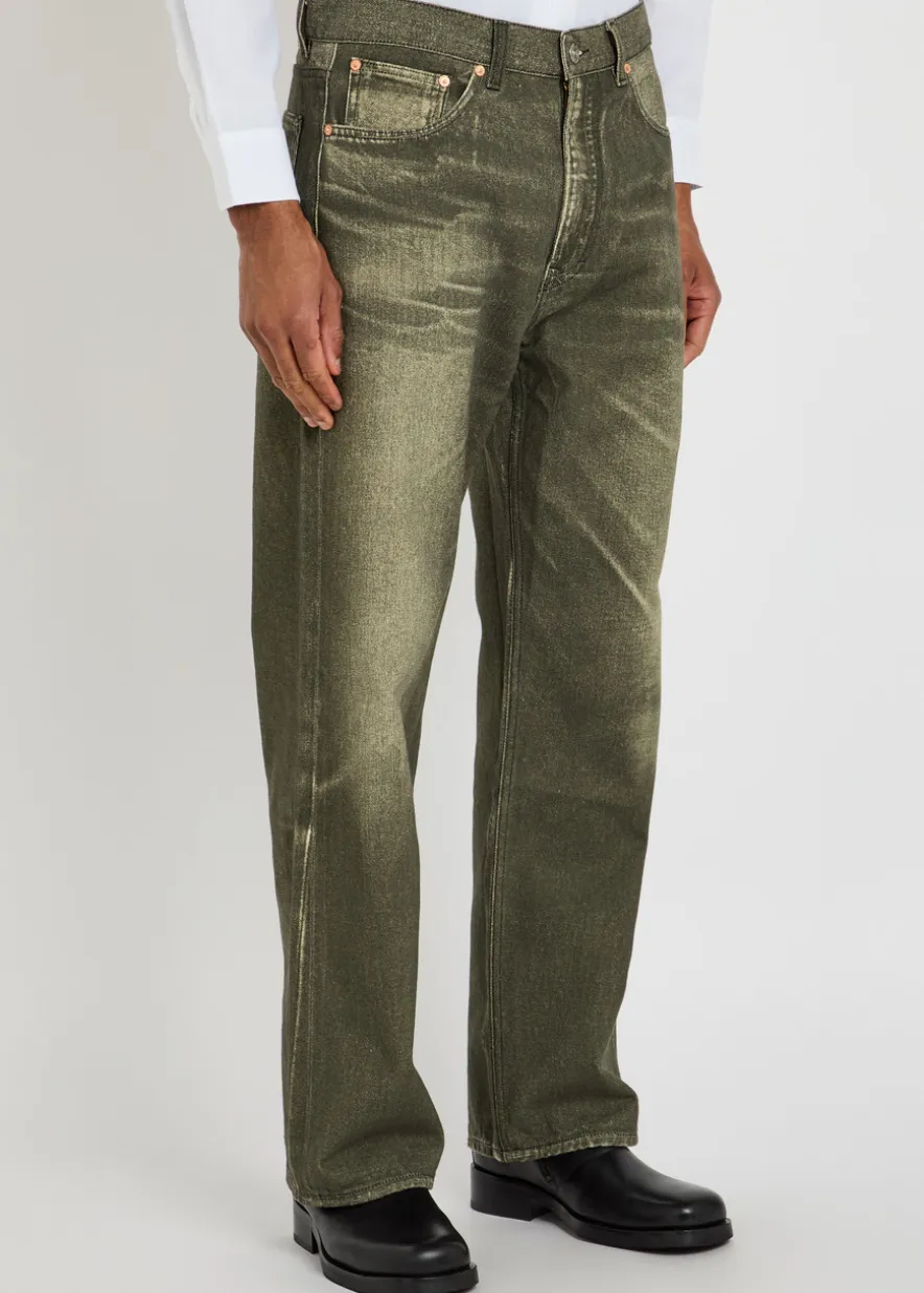 Third Cut straight-leg denim jeans