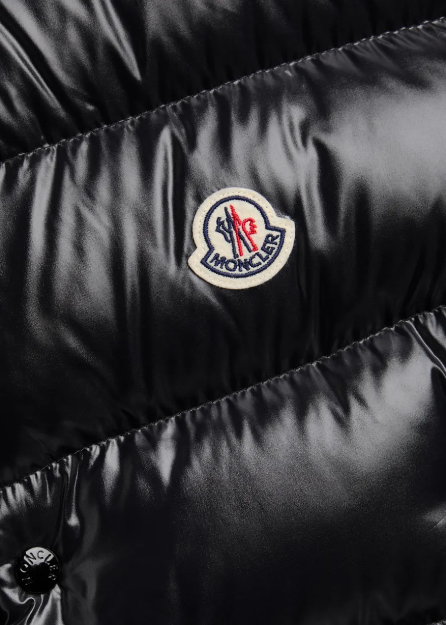 Tibb quilted glossed-shell gilet