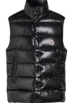 Tibb quilted glossed-shell gilet