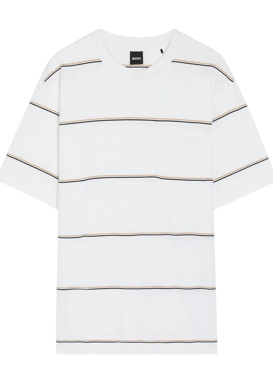 Tigerman striped cotton T-shirt