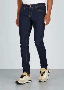 Tight Terry indigo skinny jeans