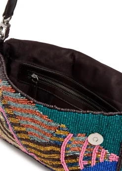 Timmy beaded shoulder bag