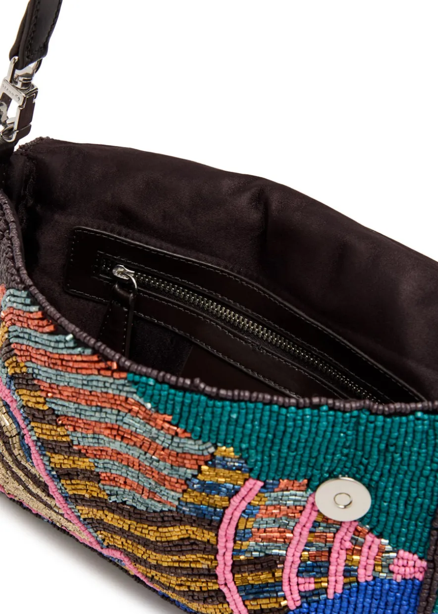 Timmy beaded shoulder bag