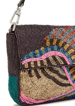 Timmy beaded shoulder bag