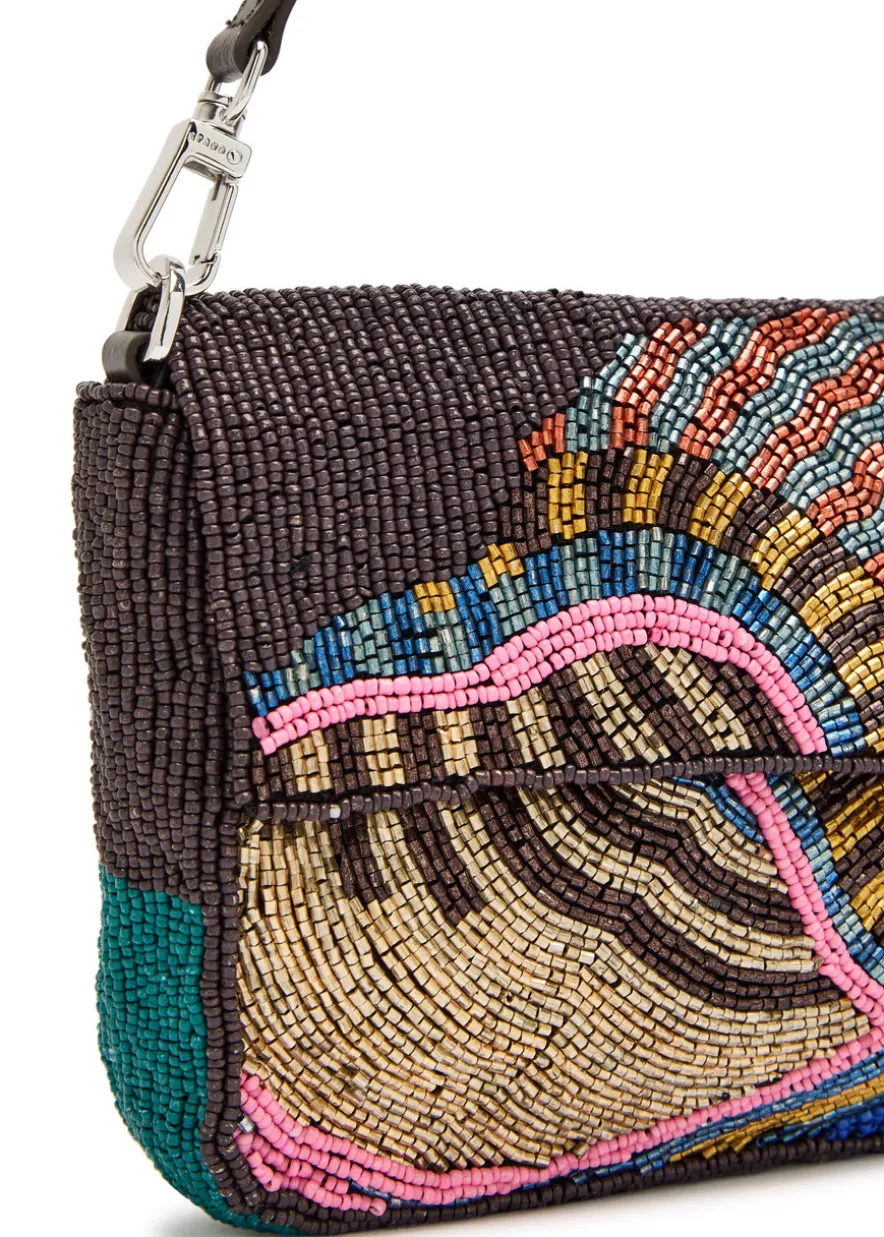 Timmy beaded shoulder bag
