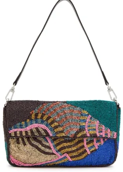 Timmy beaded shoulder bag
