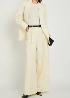 Tiphaine double-breasted woven blazer