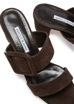 Titubanew 50 suede sandals